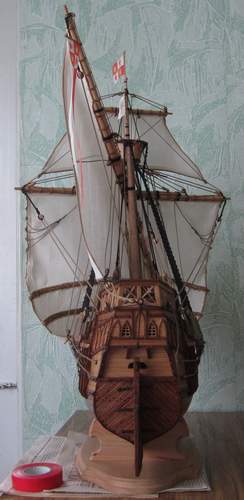 Модель каракка 'Санта Мария' Христофора Колумба
